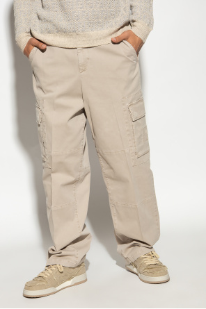 パンツ Fendi Trousers Beige FENDI FF Silk Trousers | Neutrals | FARFETCH